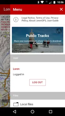 LorenGPS android App screenshot 6